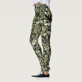 Leggings Green Black Cream (Gauche)