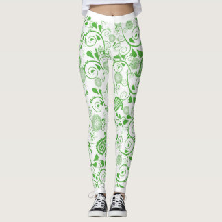 Leggings Green Design
