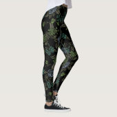 Leggings Green Earth Flowers (Droite)