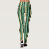 Leggings Green Gold Shamrock St. Patrick's Day (Dos)