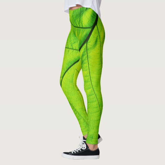 Leggings Green leaf (Gauche)