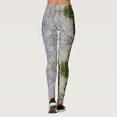 Leggings Green Moss & Nature Earth Art (Dos)