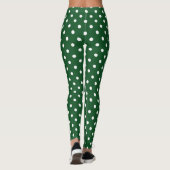 Leggings Green Polka (Dos)