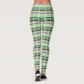 Leggings Green purple Black Hues (Dos)
