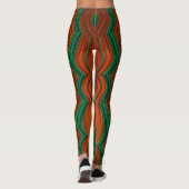 Leggings ~green red Christmas ~ Original (Dos)