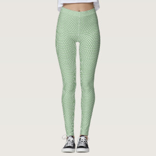 Leggings Green Same Komon (peau de requin)