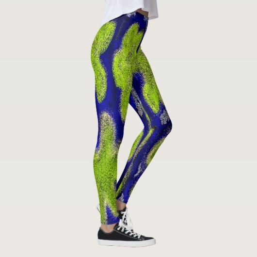 Leggings Green Splotches  (Droite)