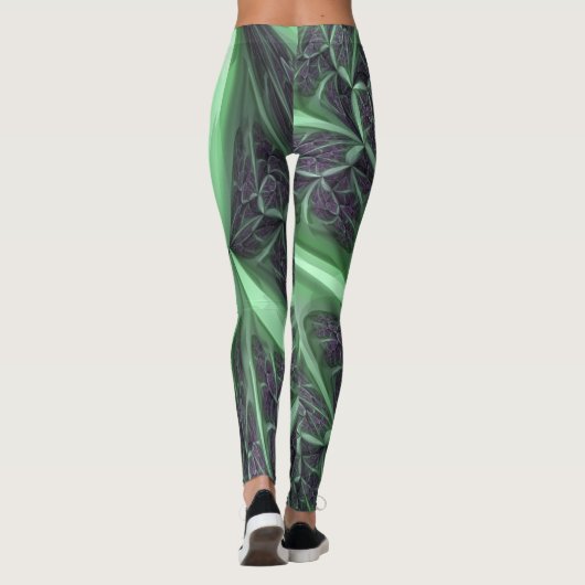 Leggings Green Star (Dos)
