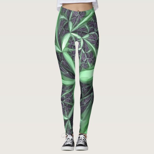 Leggings Green Star (Devant)