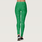 Leggings Green Stars (Dos)