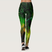 Leggings Greens feuillus (Dos)