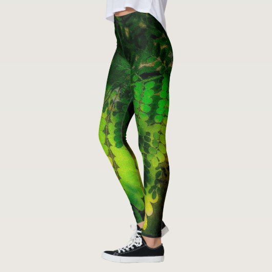 Leggings Greens feuillus (Gauche)