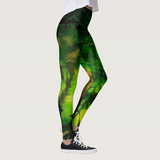 Leggings Greens feuillus (Droite)