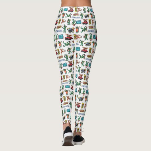 Leggings Gremlins™ Sticker Fun Pattern (Dos)