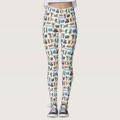 Leggings Gremlins™ Sticker Fun Pattern (Devant)