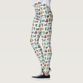 Leggings Gremlins™ Sticker Fun Pattern (Gauche)
