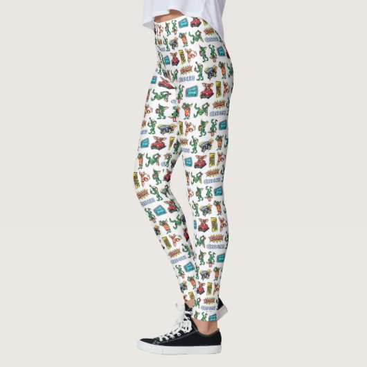 Leggings Gremlins™ Sticker Fun Pattern (Gauche)