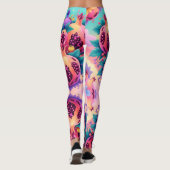 Leggings Grenade colorée (Dos)