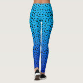 Leggings Grenouille bleue de dard de poison (Dos)