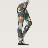 Leggings Grenouille japonaise ukiyo-e Froggies (Droite)