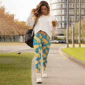 Leggings Grenouille jaune