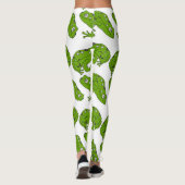 Leggings Grenouille verte (Dos)
