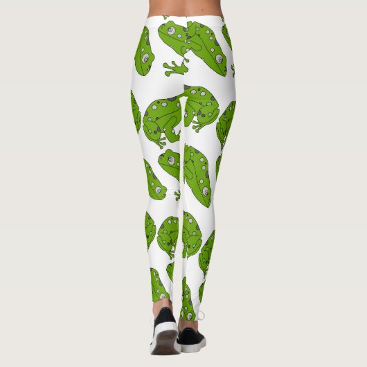 Leggings Grenouille verte (Dos)