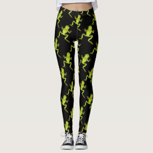 Leggings Grenouille verte