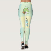 Leggings Grenouilles avec de petits loisirs (Dos)