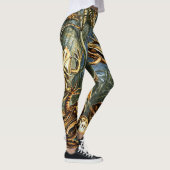 Leggings Grenouilles Batrachia par Ernst Haeckel (Droite)