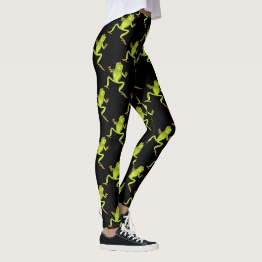 Leggings Grenouilles d'arbre vert (Droite)