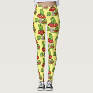 Leggings Grenouilles de Cottagecore Thunder_Cove