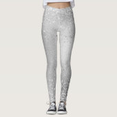 Leggings Grey Glitter Sparkles (Devant)