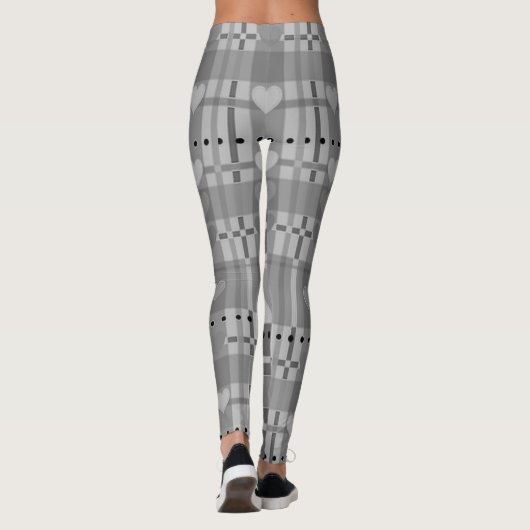Leggings Grey Hart (Dos)
