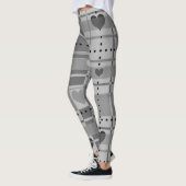 Leggings Grey Hart (Gauche)