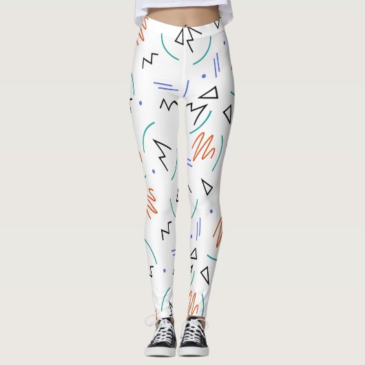Leggings "Gribouillage" (Devant)