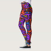 Leggings Gribouillis spatial #3 (Gauche)