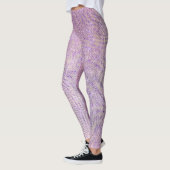 Leggings Grill Lilac Rose Violet Séquin Sparkine Diamond (Gauche)