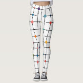 Leggings Grille atomique (Devant)