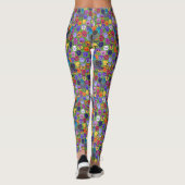 Leggings grilles et panneaux (Dos)
