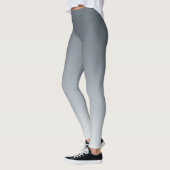 Leggings Gris argenté profond à tons clairs (Gauche)