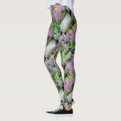 Leggings gris astilbe rose (Gauche)