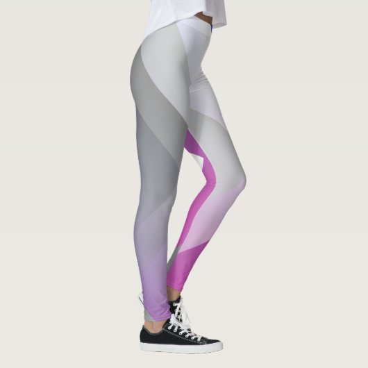 Leggings gris bleu Fuchsia (Droite)