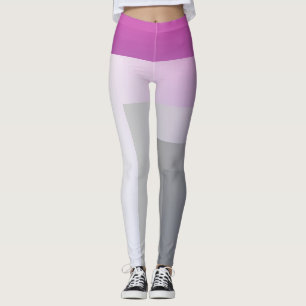 Leggings gris bleu Fuchsia