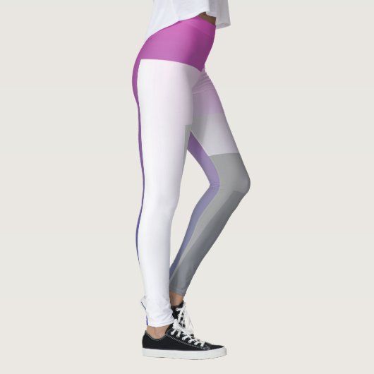 Leggings gris bleu Fuchsia (Droite)