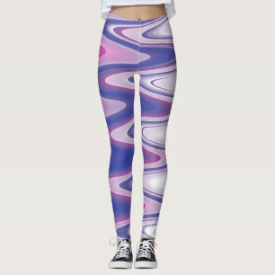 Leggings gris bleu Fuchsia