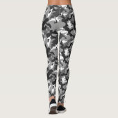 Leggings gris camouflage (Dos)