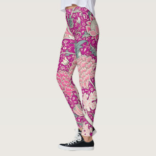 Leggings Gris en rose