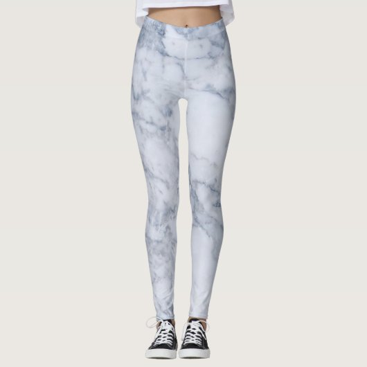 Leggings Gris et blanc (Devant)