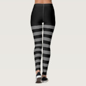 Leggings Gris et noir (Dos)